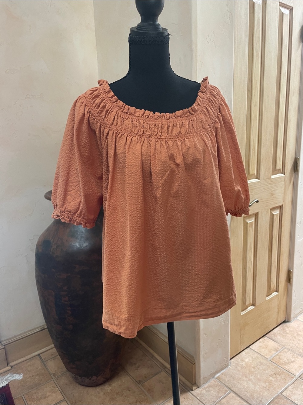 Free Assembly organic cotton top